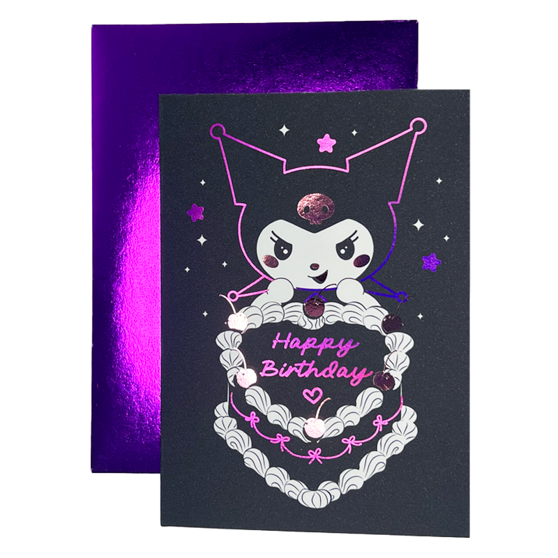 Baddie Birthday Greeting Card