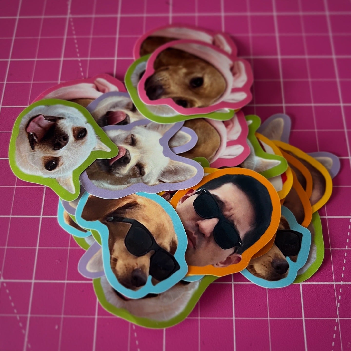 Die-cut Gloss Finish (Not Laminated)