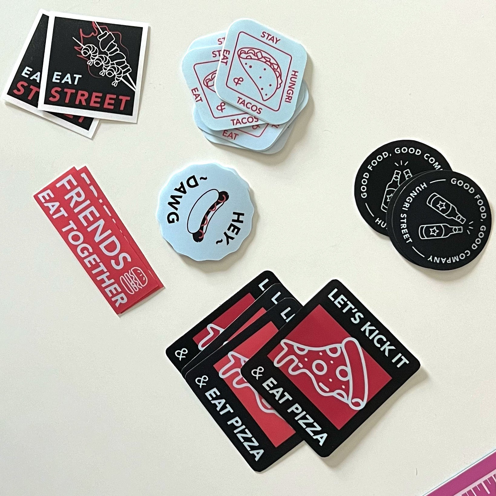 Die-cut w/ Matte Laminate