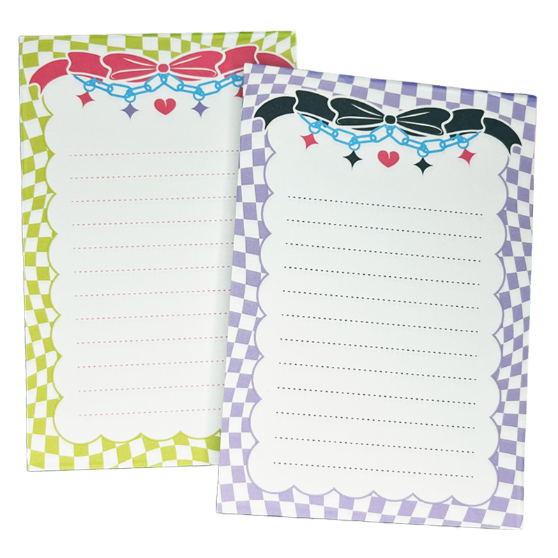 Checkered Notepad