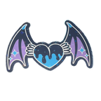 Pretty Dark Heart Holo Vinyl Sticker