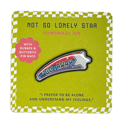 Not So Lonely Star Handmade Pin