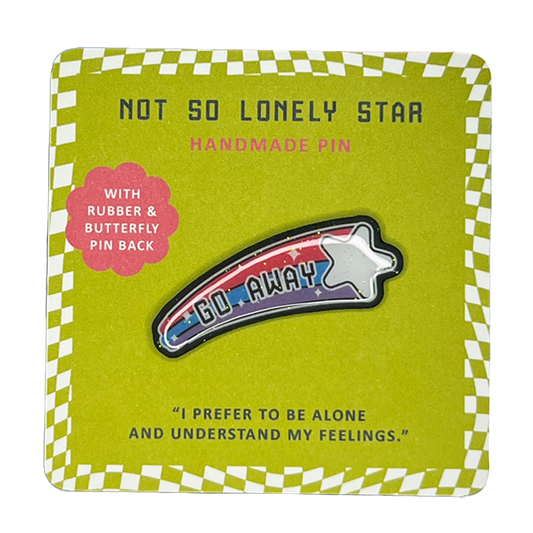 Not So Lonely Star Handmade Pin