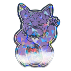 Sarcastic Lucky Dog Holo Vinyl Sticker