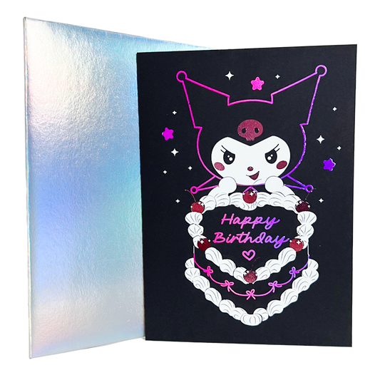 Baddie Birthday Greeting Card