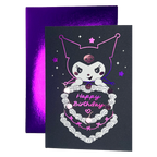 Baddie Birthday Greeting Card