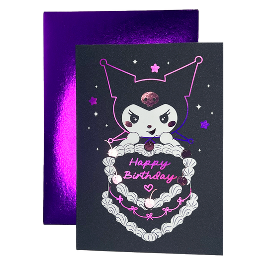 Baddie Birthday Greeting Card