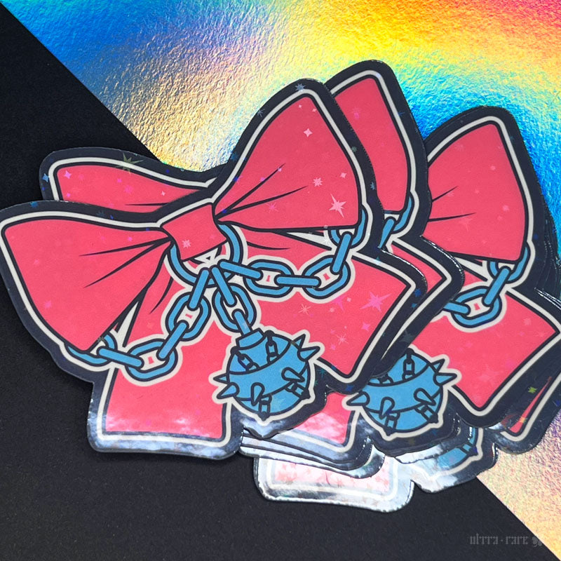 Dressed In Malice Holo Vinyl Sticker