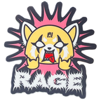 Rage Gloss Vinyl Sticker