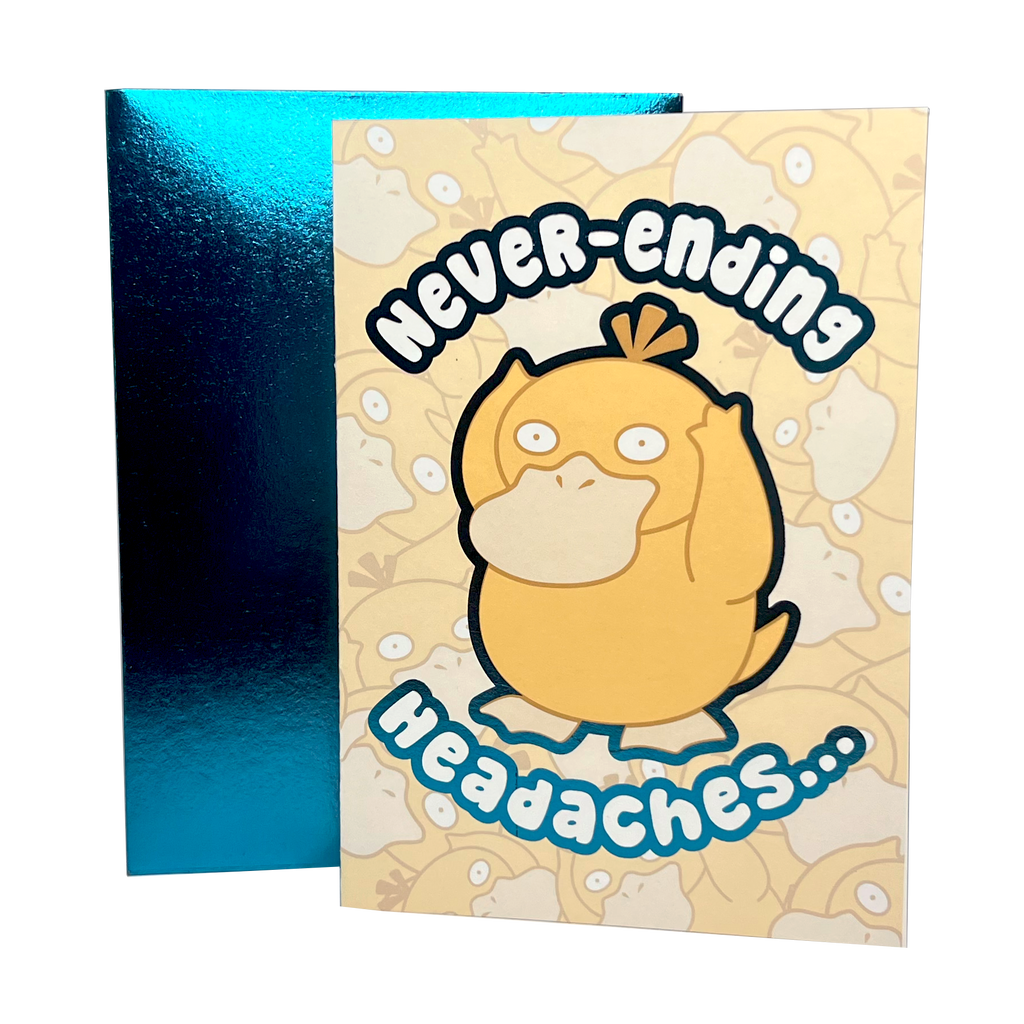 Never-ending Headaches Greeting Card