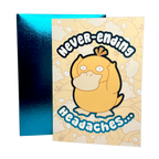 Never-ending Headaches Greeting Card