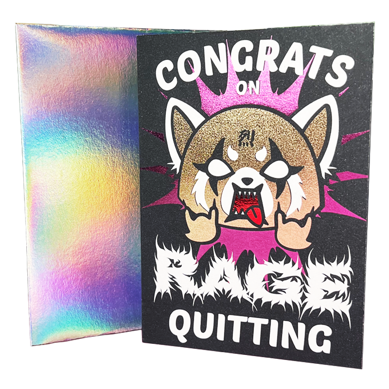 Rage Quitting Greeting Card