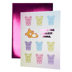 Realest Kuma Greeting Card