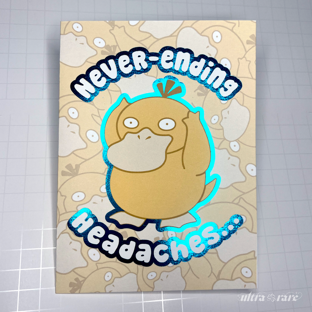 Never-ending Headaches Greeting Card