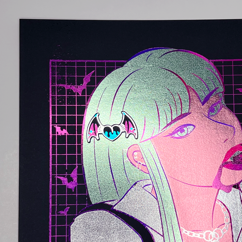 The Hunger Foil Art Print