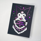 Baddie Birthday Greeting Card