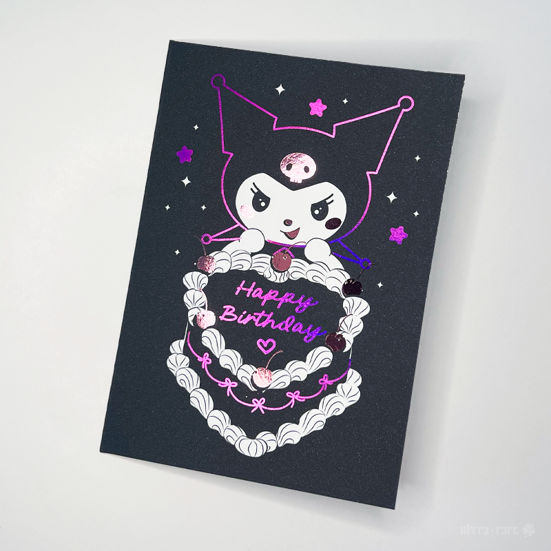 Baddie Birthday Greeting Card