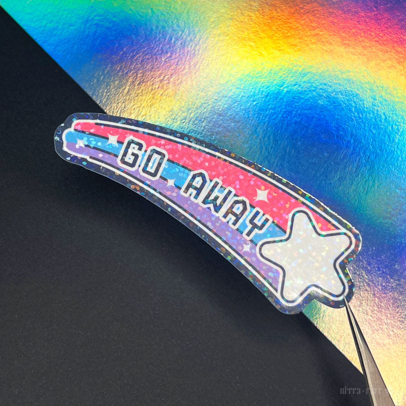 Not So Lonely Star Holo Vinyl Sticker