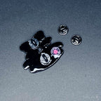 Love Me Hate Me Handmade Pin