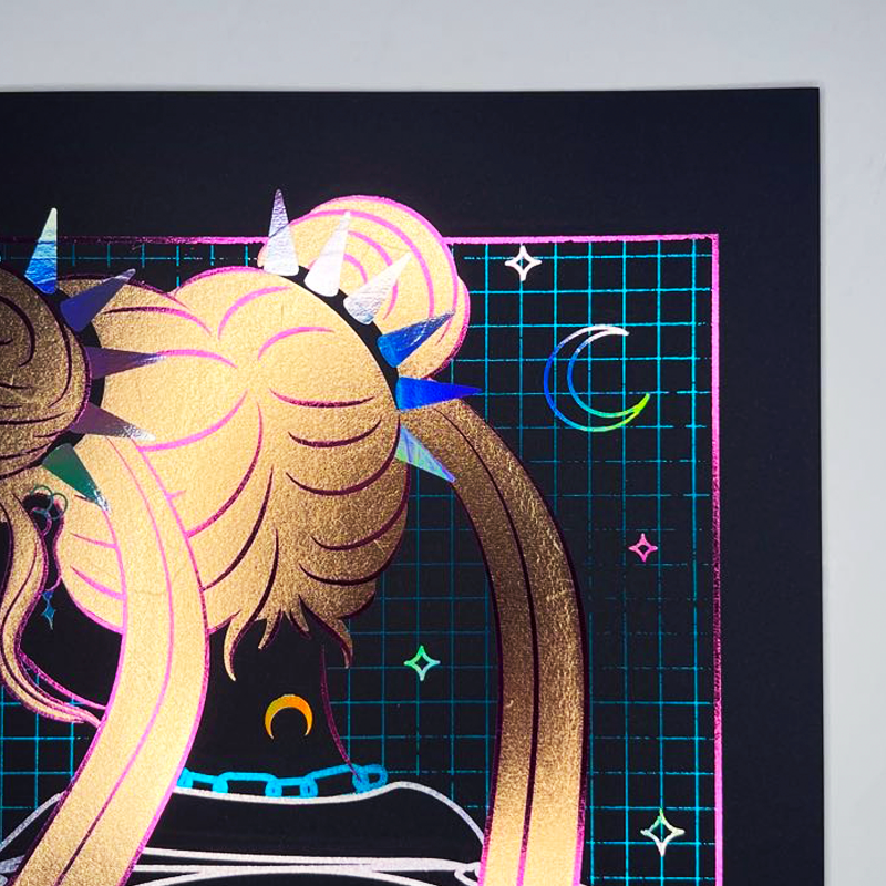 Moon Revenge Foil Art Print