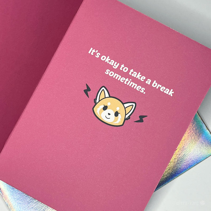 Rage Quitting Greeting Card