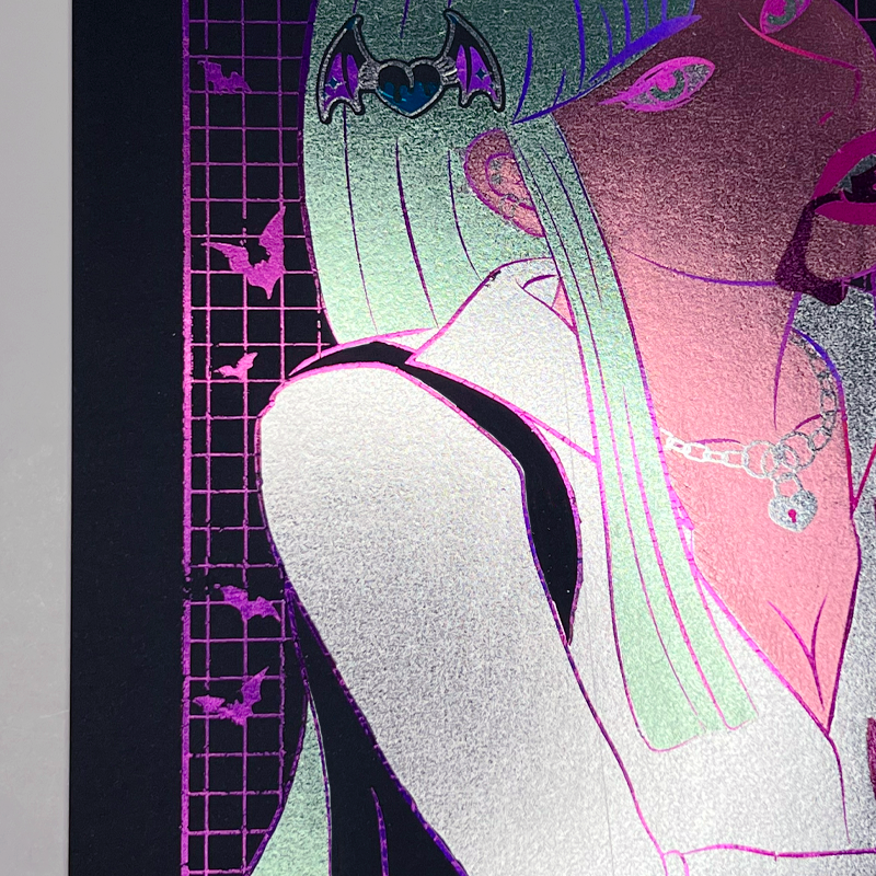 The Hunger Foil Art Print