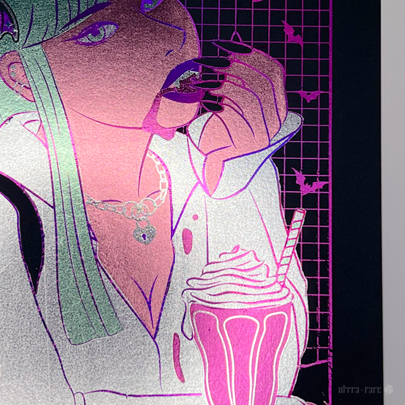 The Hunger Foil Art Print