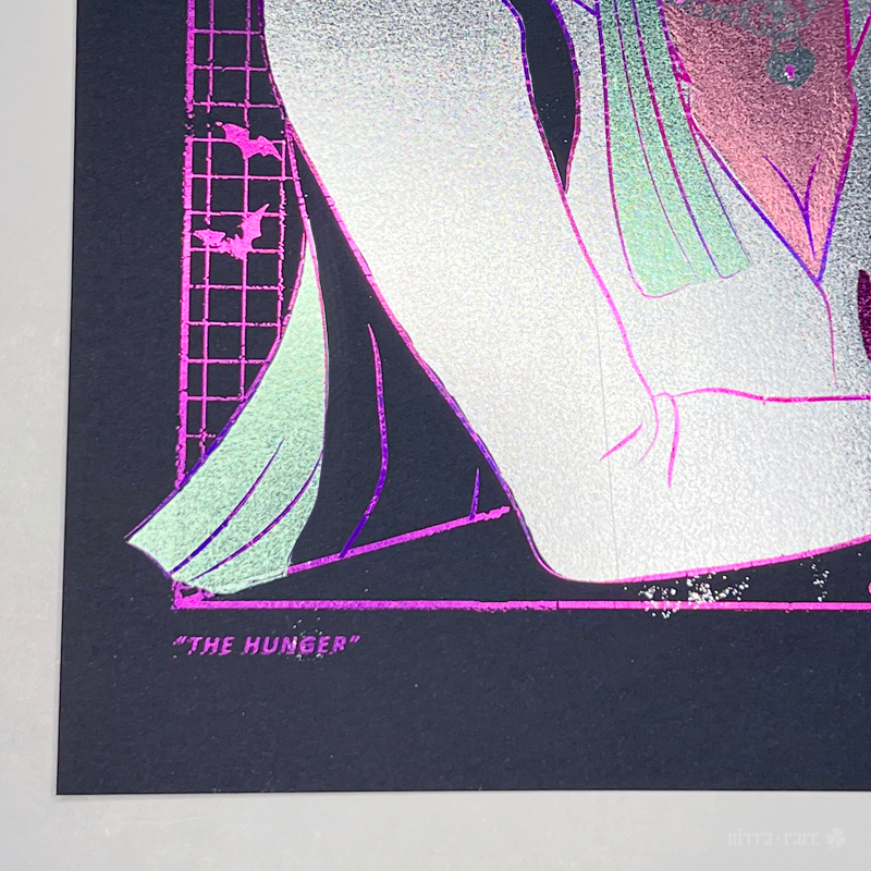 The Hunger Foil Art Print