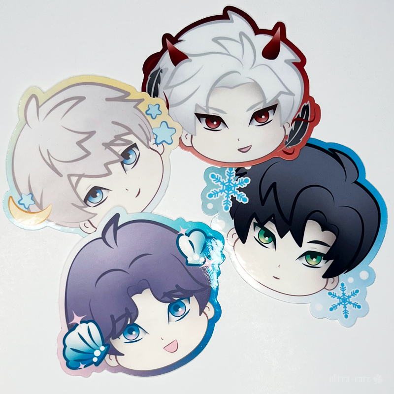 Love & Deepspace Vinyl Stickers