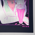 The Hunger Foil Art Print