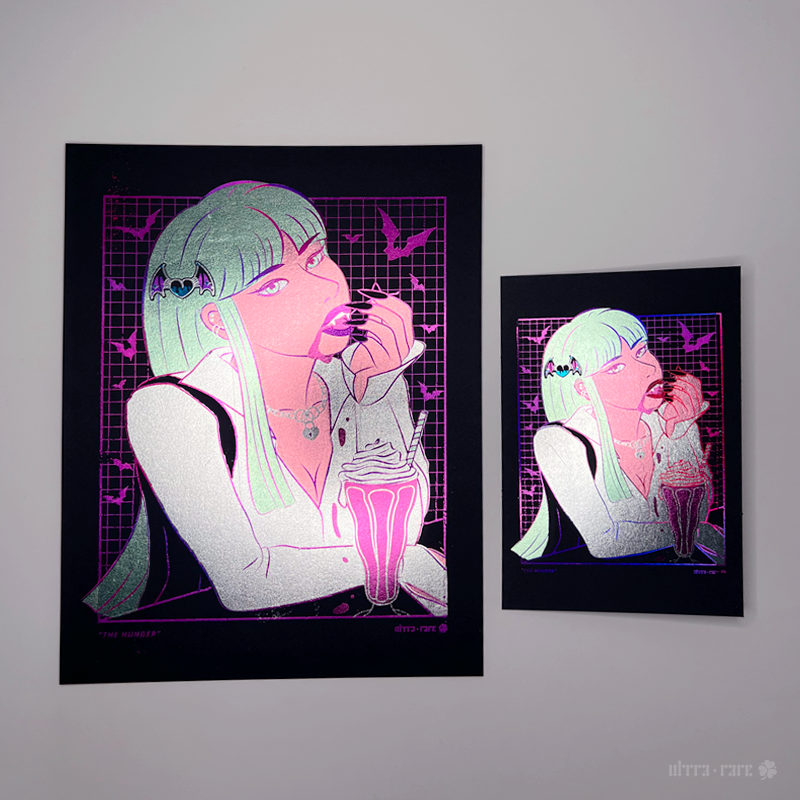 The Hunger Foil Art Print