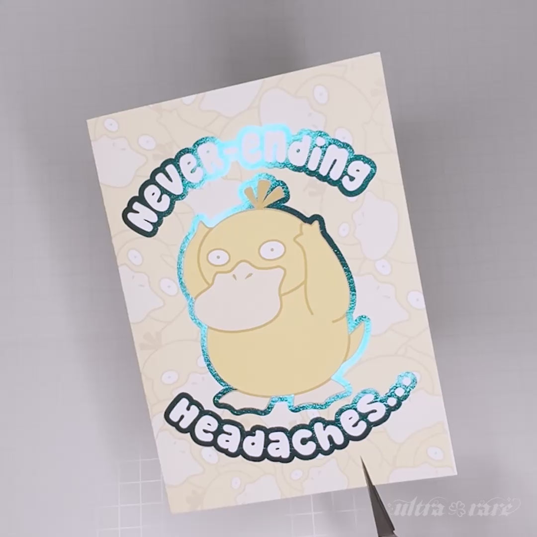 Never-ending Headaches Greeting Card