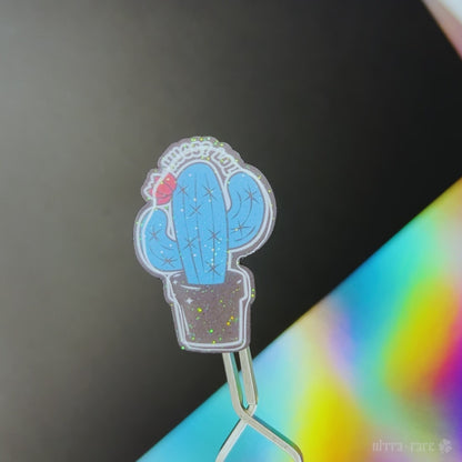 Awkward Cactus Handmade Pin