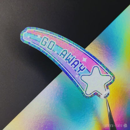 Not So Lonely Star Holo Vinyl Sticker